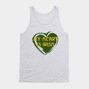 My Heart Is Irish Tank Top